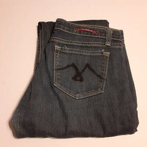 Vigoss Women's Venice Bootcut Blue Denim Jeans in Size 7 P1372J